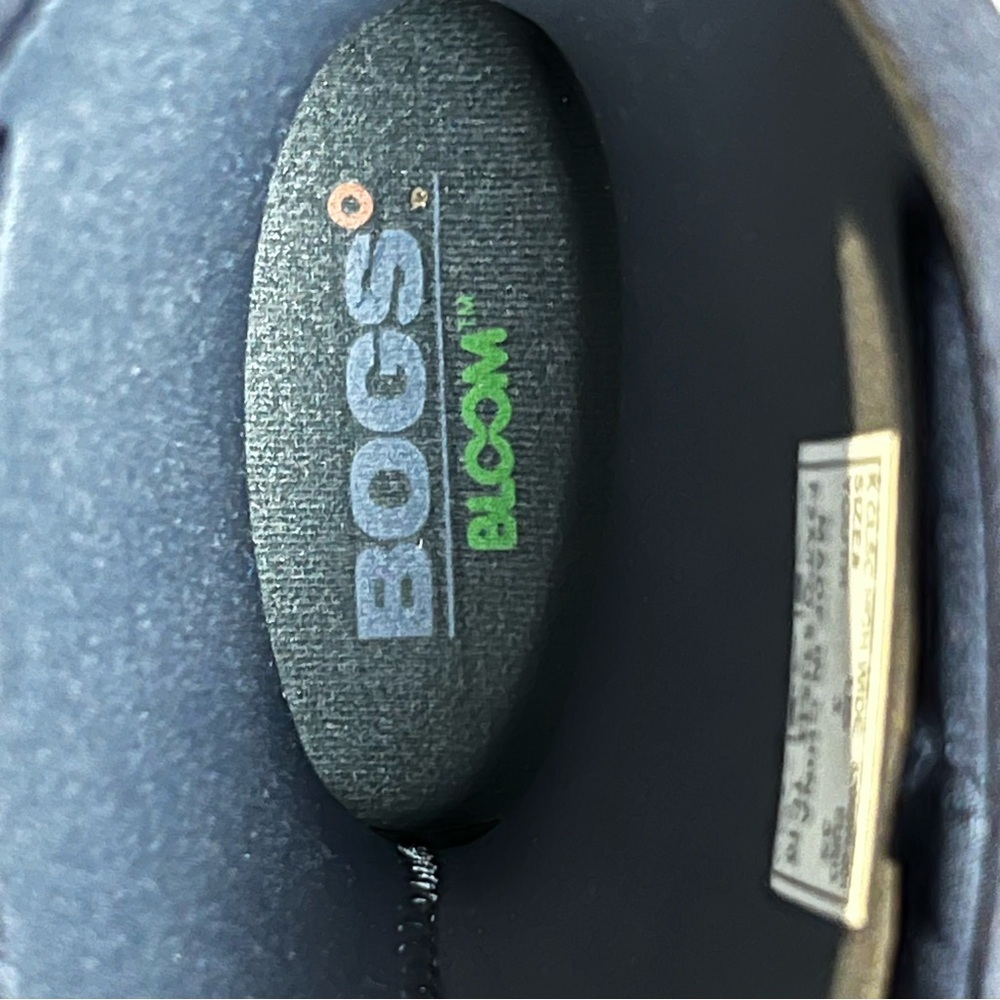 New Bogs Big Kids Black Classic High Pull On Rain Boots Wide sz 3 Y / 35 EU - Picture 11 of 12